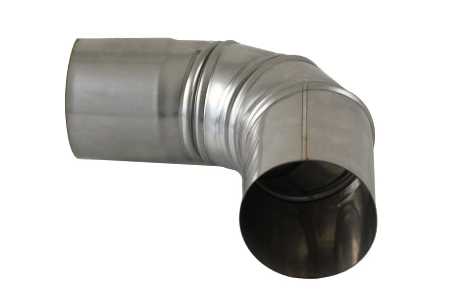 Extensión de tubería ajustable, 0-90 grados